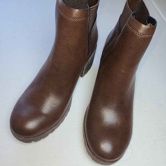 NEW Kork-Ease | Leather‎ Ankle Boots, size 9 - Picture 9 of 16